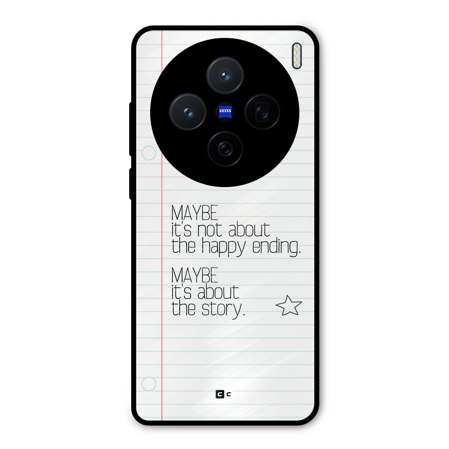 About Story Metal Back Case for Vivo X200