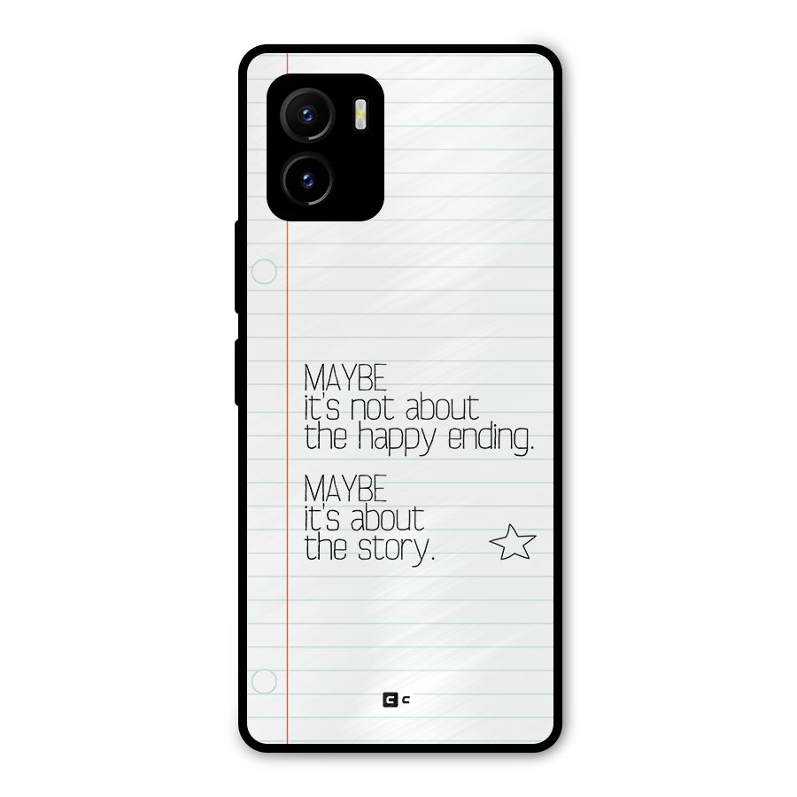 About Story Metal Back Case for Vivo Y15s