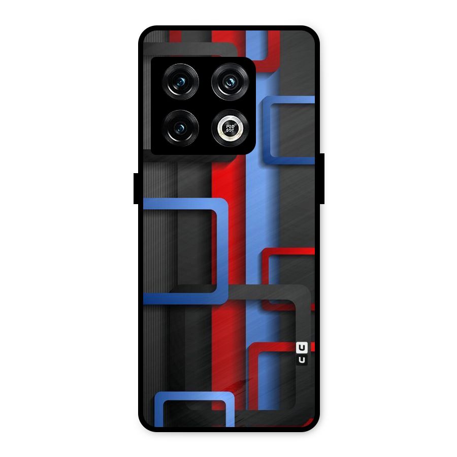 Abstract Box Metal Back Case for OnePlus 10 Pro 5G