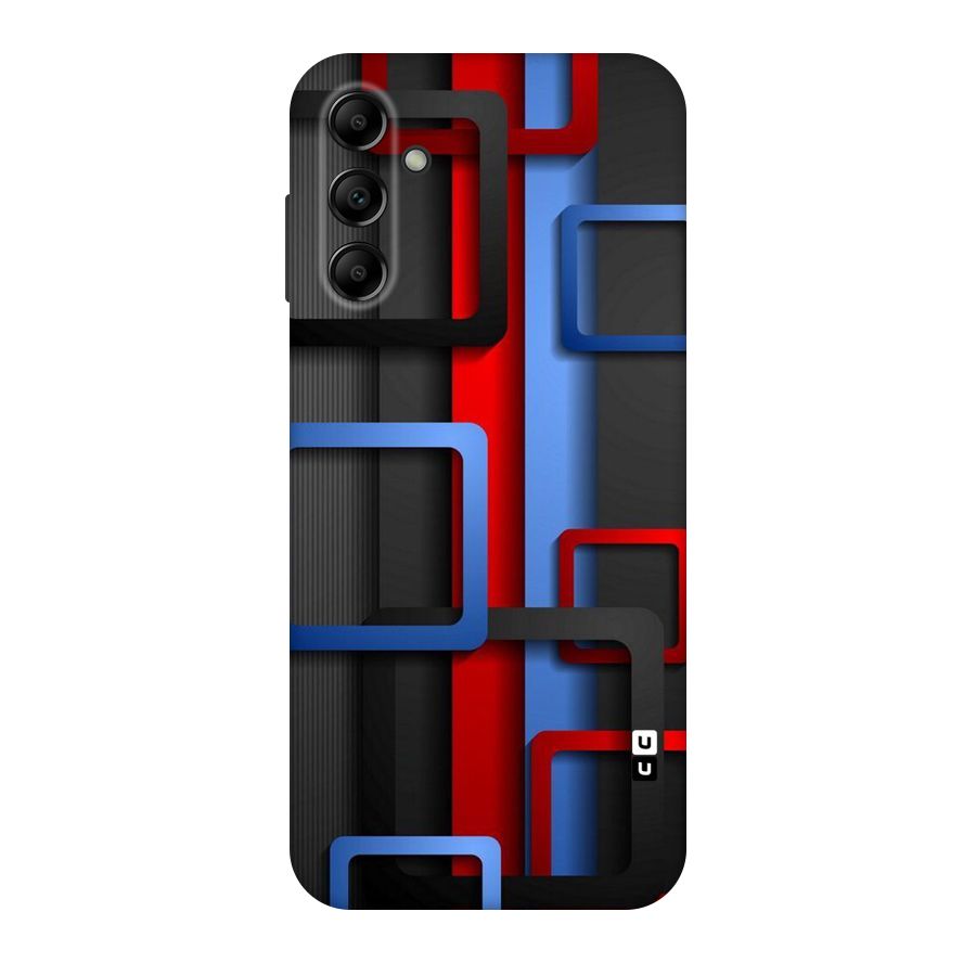 Abstract Box Original Polycarbonate Back Case for Galaxy A14 5G