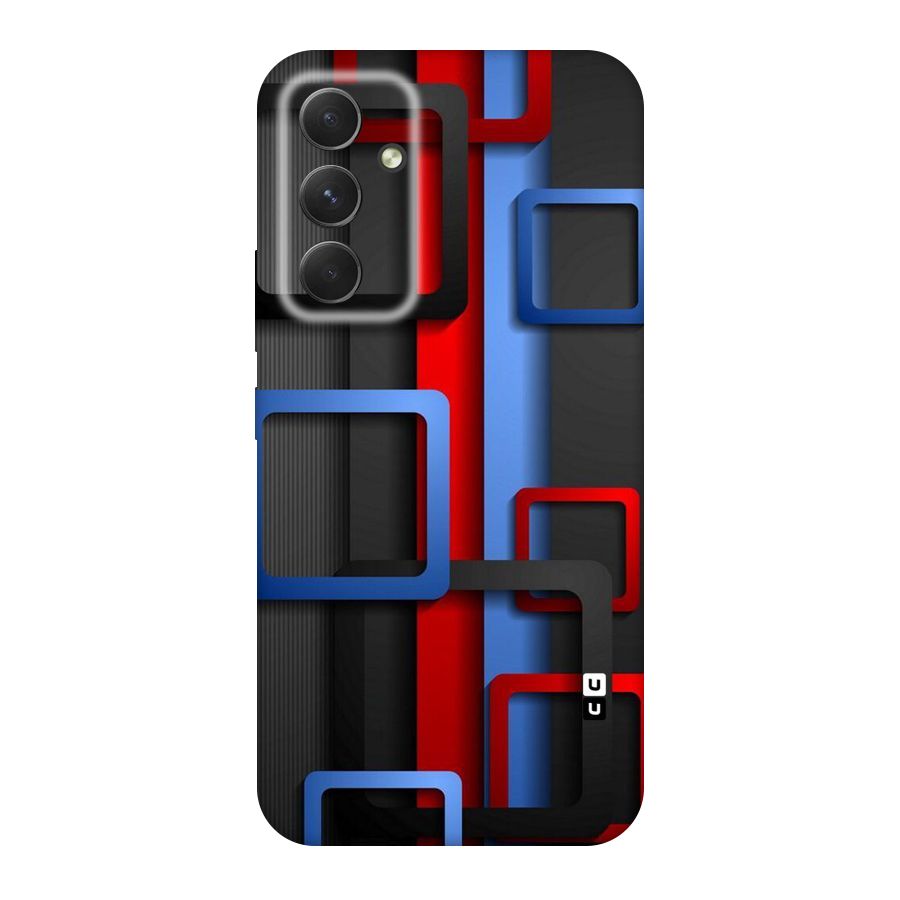 Abstract Box Original Polycarbonate Back Case for Galaxy A54