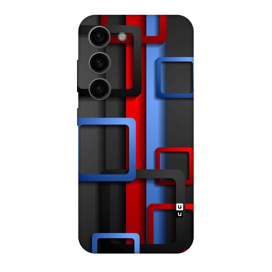 Abstract Box Original Polycarbonate Back Case for Galaxy S23