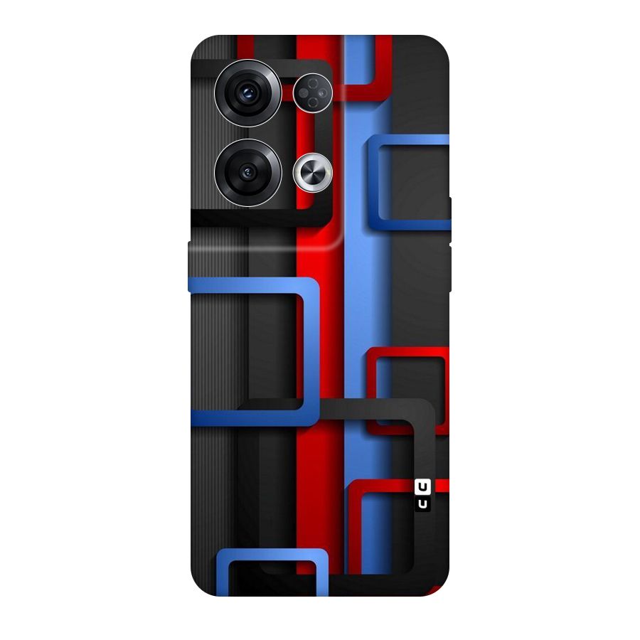 Abstract Box Original Polycarbonate Back Case for Oppo Reno8 Pro 5G