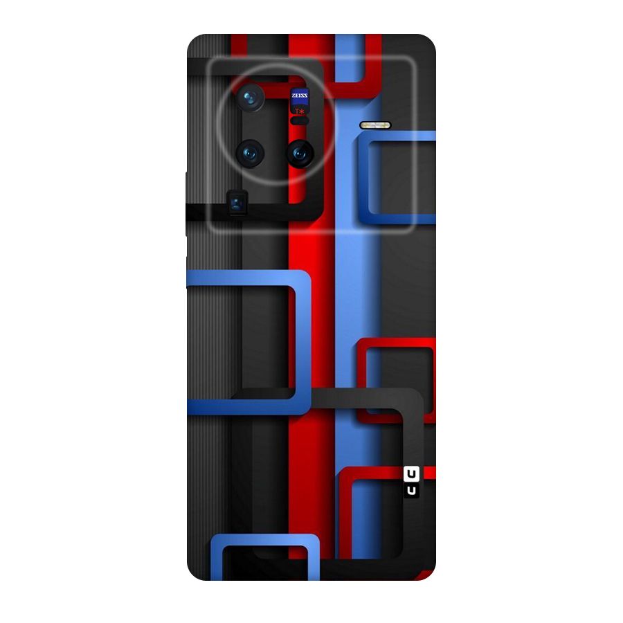 Abstract Box Original Polycarbonate Back Case for Vivo X80