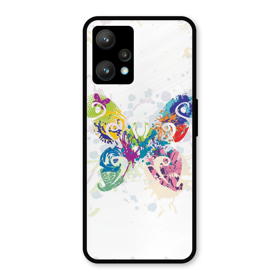 Abstract Butterfly Metal Back Case for Realme 9 Pro Plus 5G