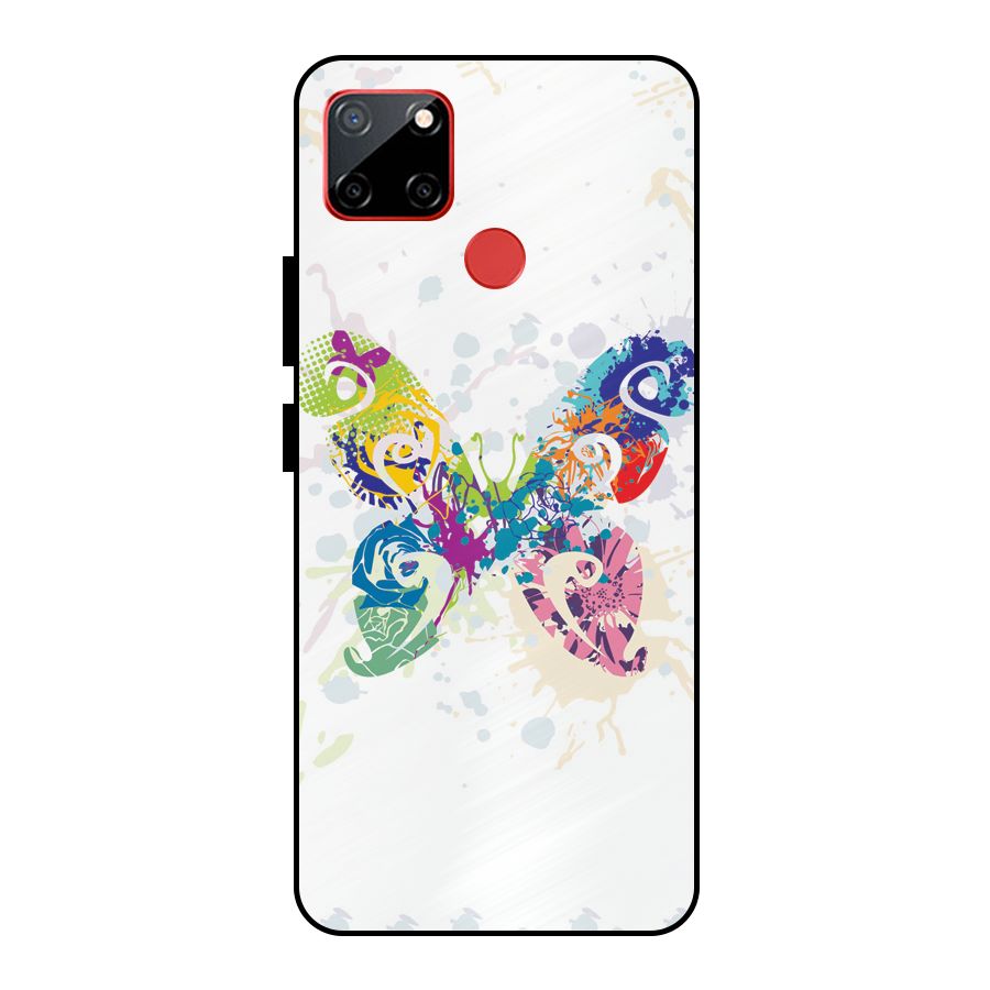Abstract Butterfly Metal Back Case for Realme C12