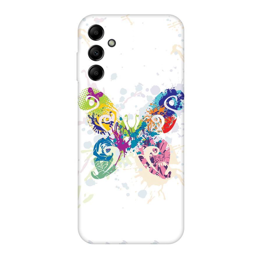Abstract Butterfly Original Polycarbonate Back Case for Galaxy A14 5G