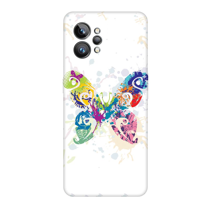 Abstract Butterfly Original Polycarbonate Back Case for Realme GT2 Pro