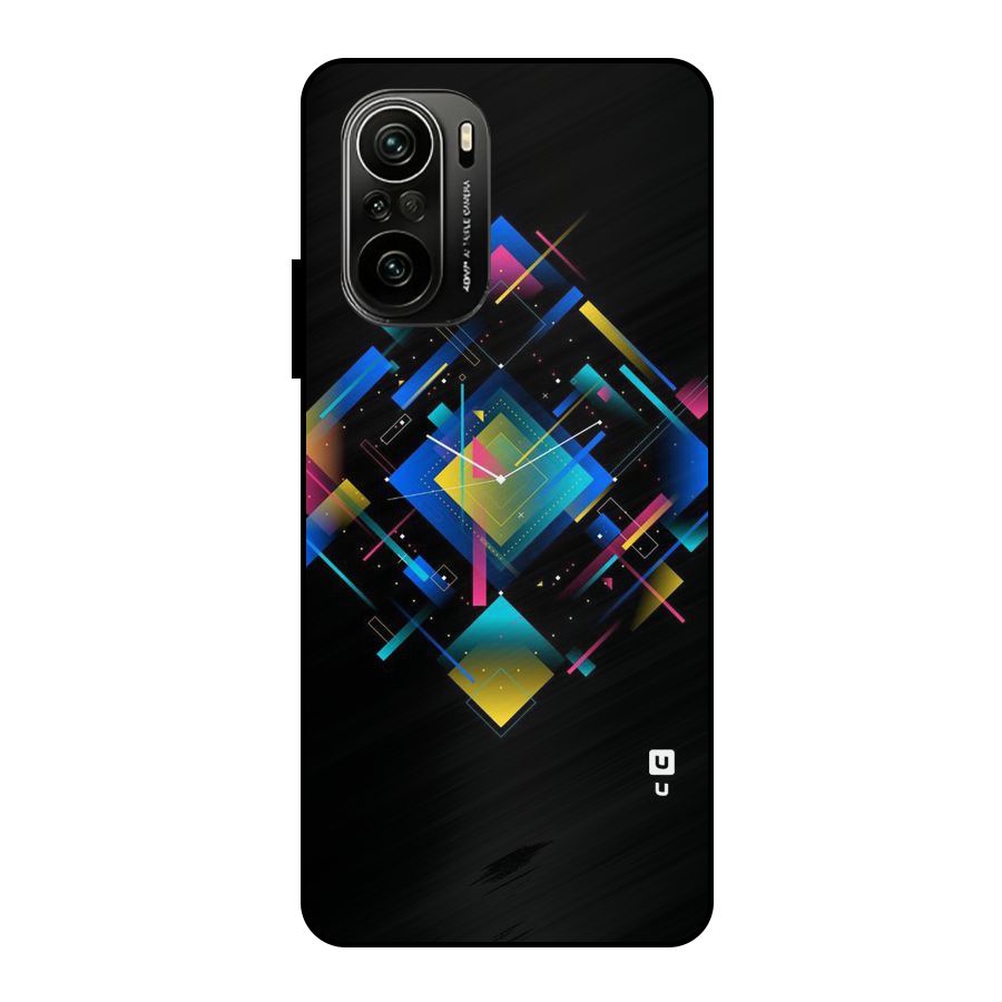 Abstract Clock Metal Back Case for Mi 11X Pro