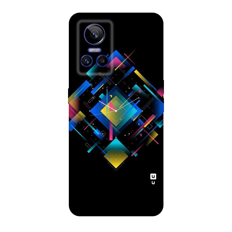 Abstract Clock Original Polycarbonate Back Case for Realme GT Neo 3