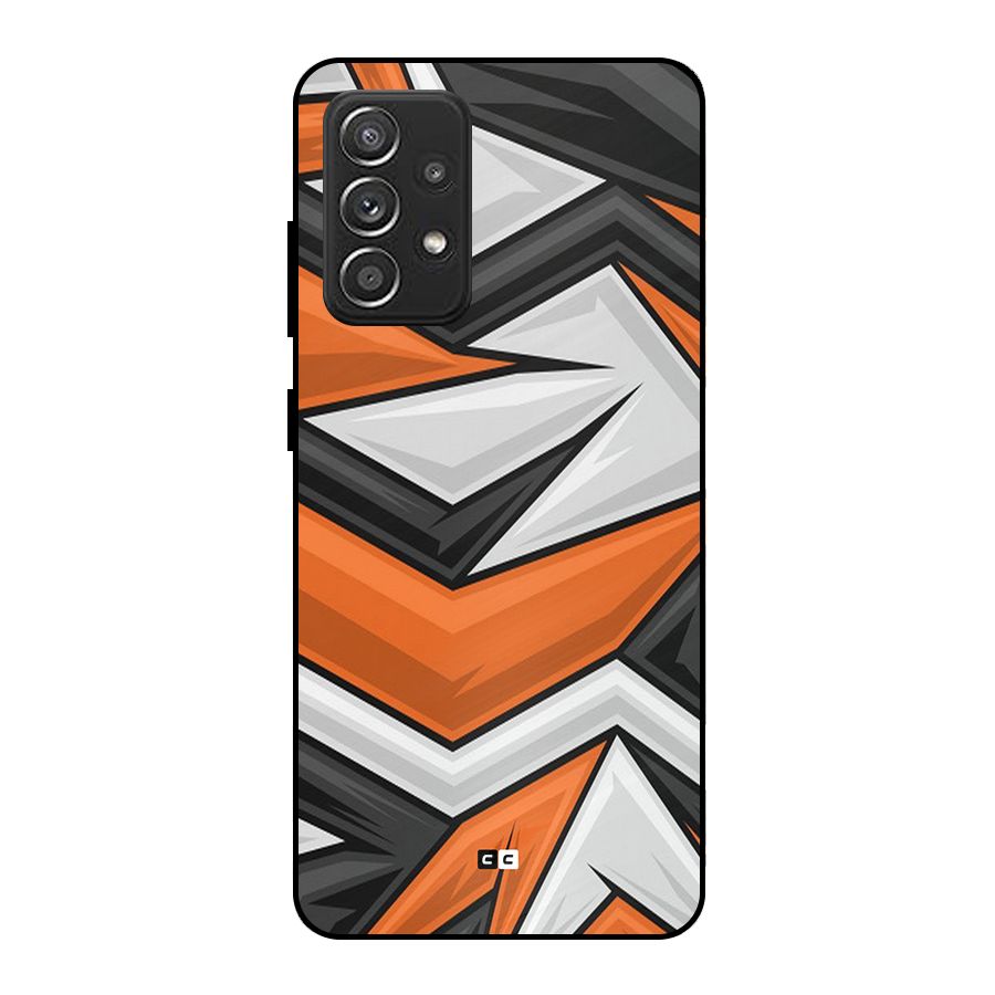 Abstract Comic Metal Back Case for Galaxy A52s 5G