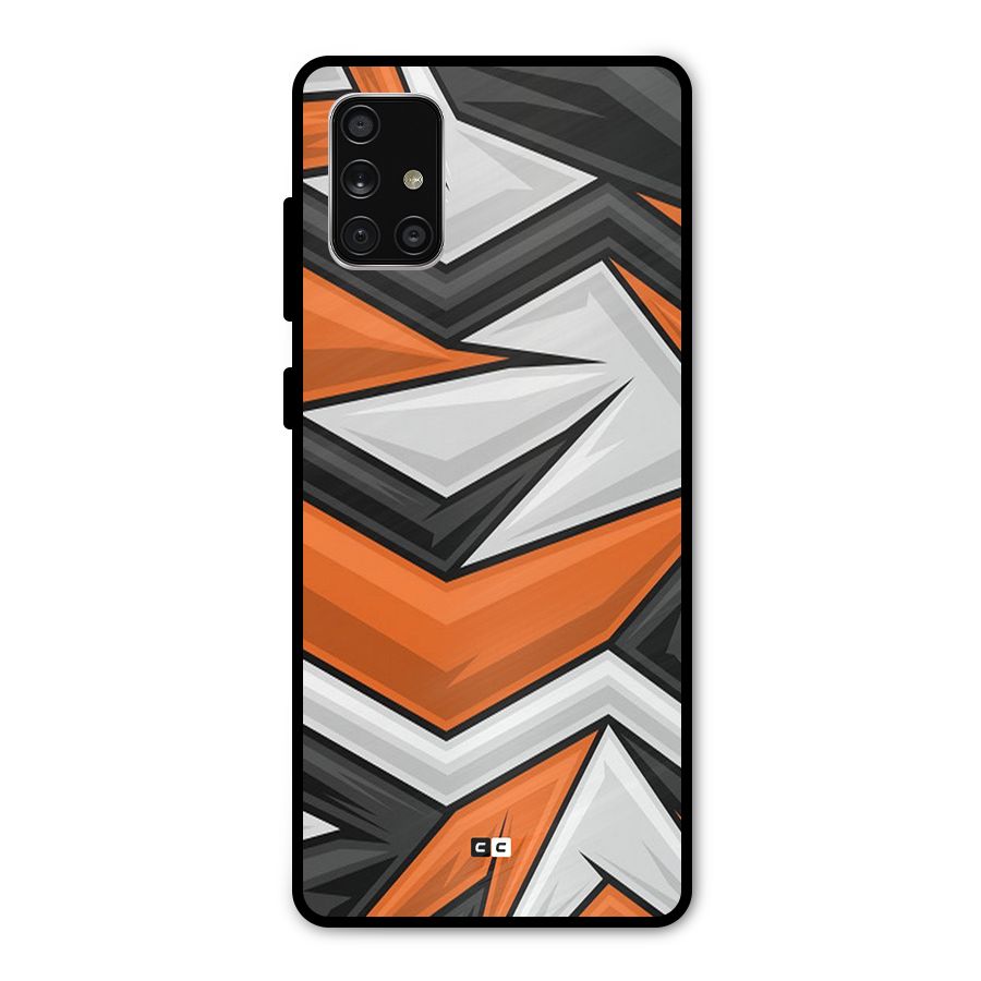 Abstract Comic Metal Back Case for Galaxy A71