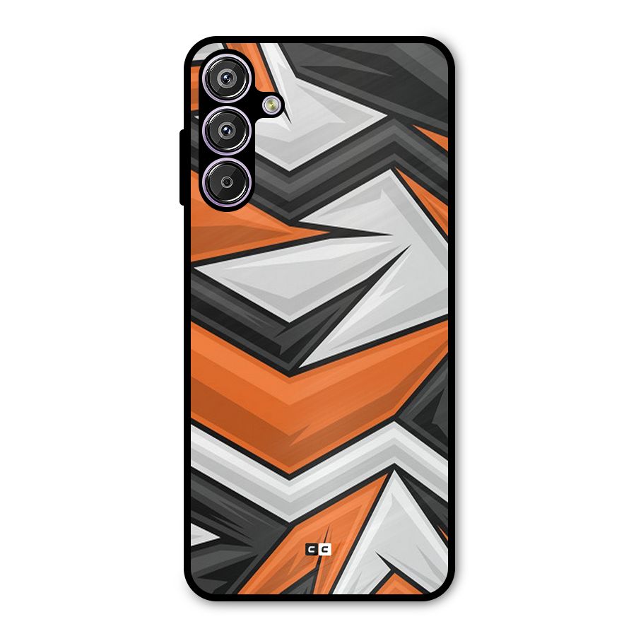 Abstract Comic Metal Back Case for Galaxy F15