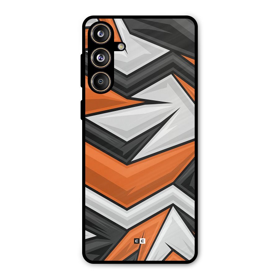Abstract Comic Metal Back Case for Galaxy F55