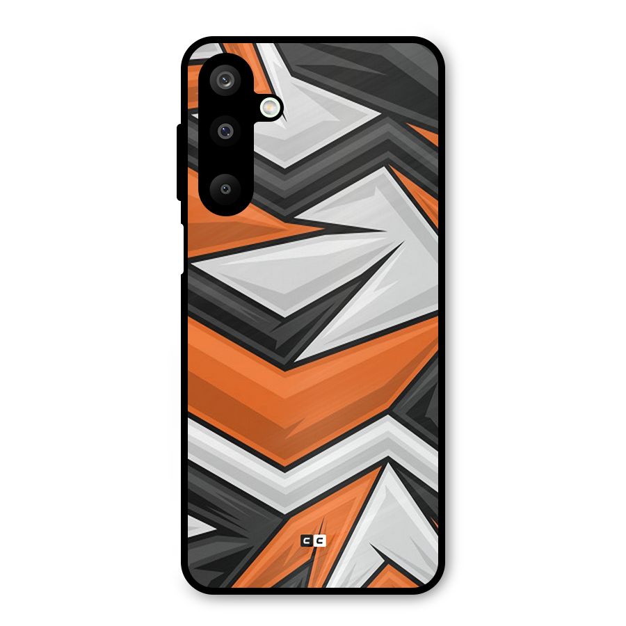 Abstract Comic Metal Back Case for Galaxy M16