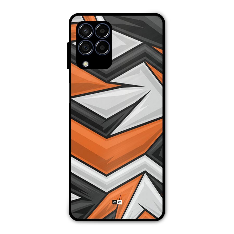 Abstract Comic Metal Back Case for Galaxy M53 5G