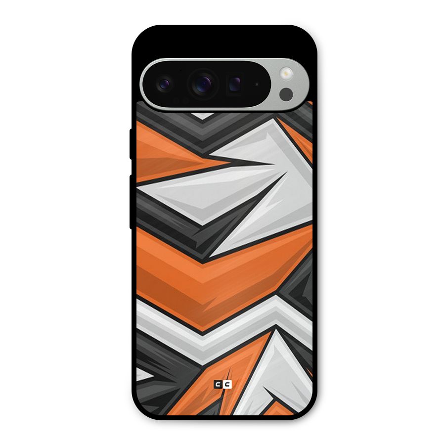 Abstract Comic Metal Back Case for Google Pixel 9 Pro XL