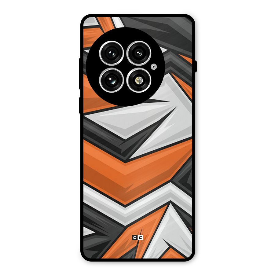 Abstract Comic Metal Back Case for OnePlus 13