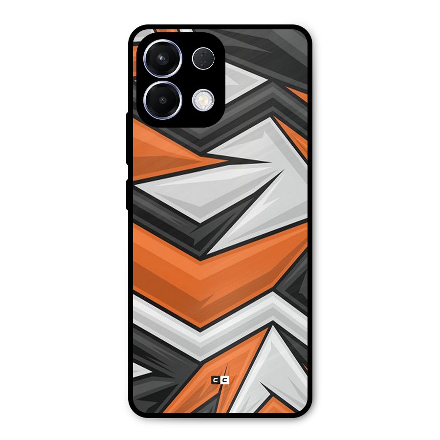 Abstract Comic Metal Back Case for Oppo K13