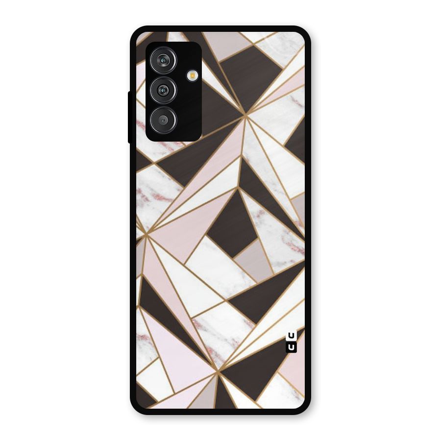 Abstract Corners Metal Back Case for Galaxy F13