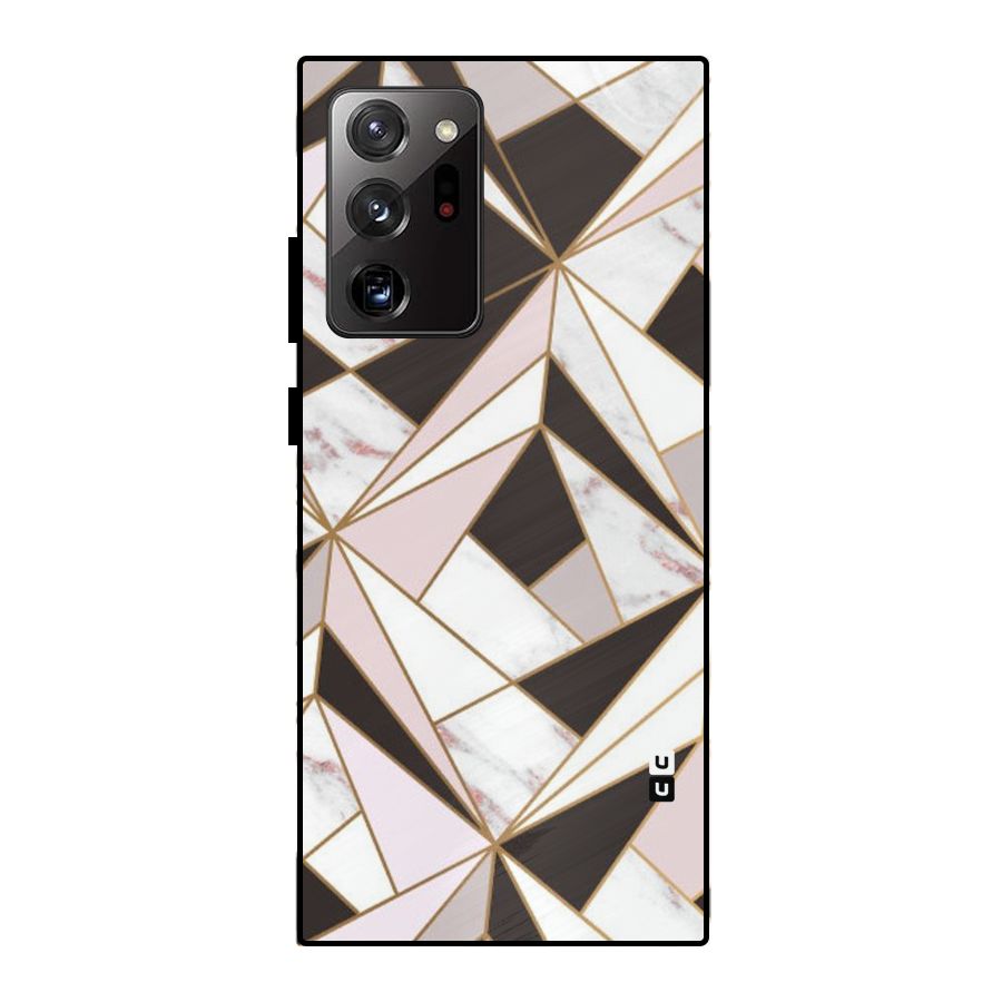 Abstract Corners Metal Back Case for Galaxy Note 20 Ultra