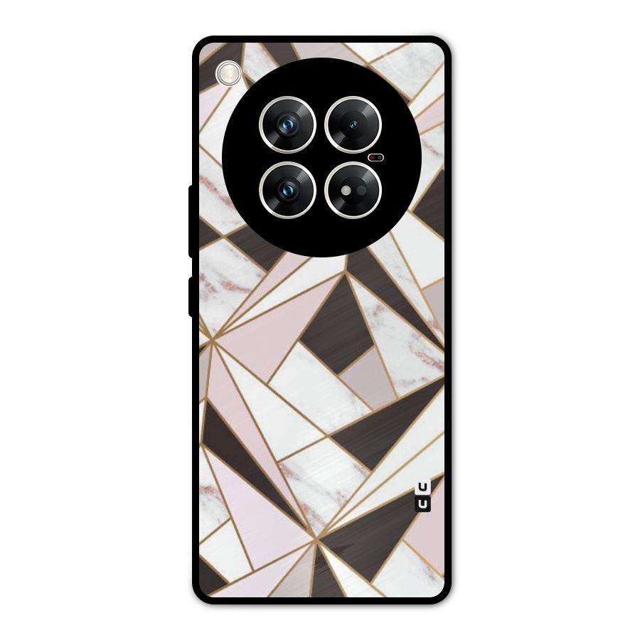 Abstract Corners Metal Back Case for Infinix Zero 40 5G