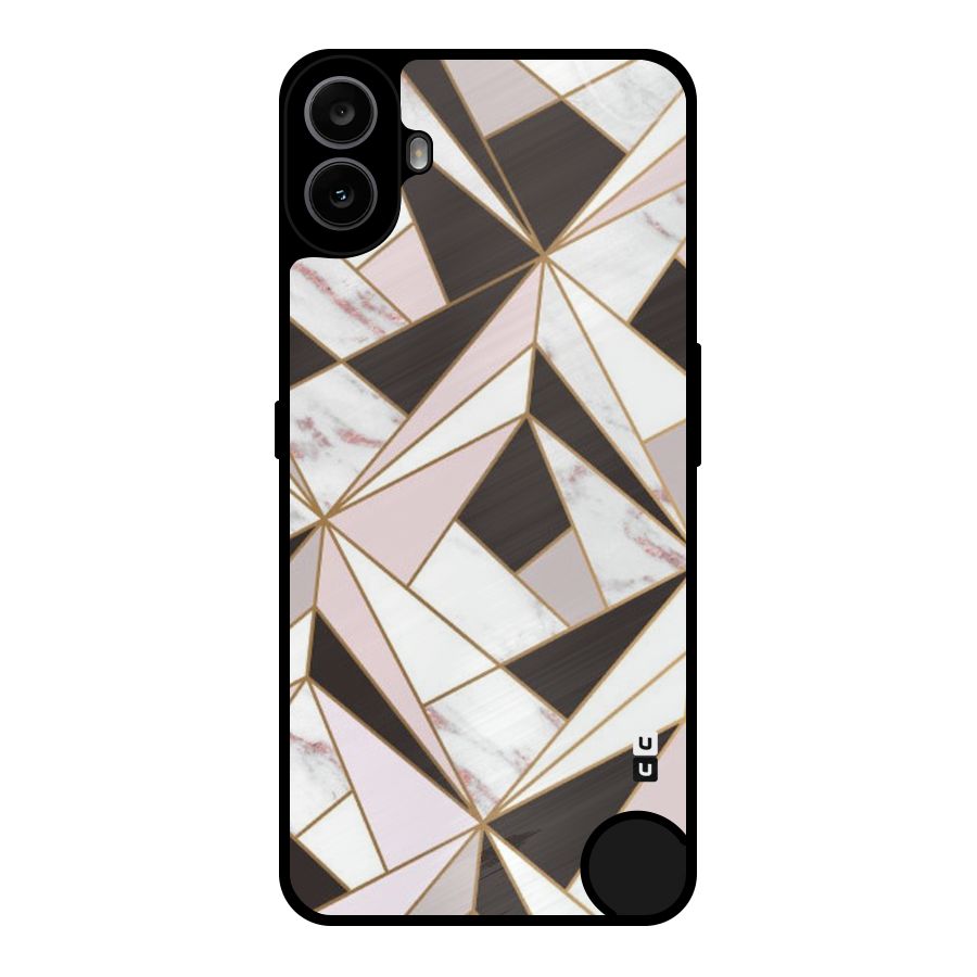 Abstract Corners Metal Back Case for Nothing CMF Phone 1