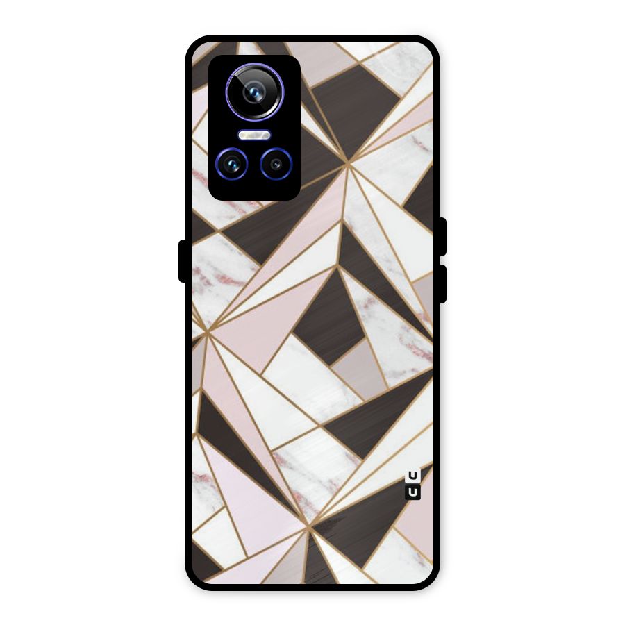 Abstract Corners Metal Back Case for Realme GT Neo 3