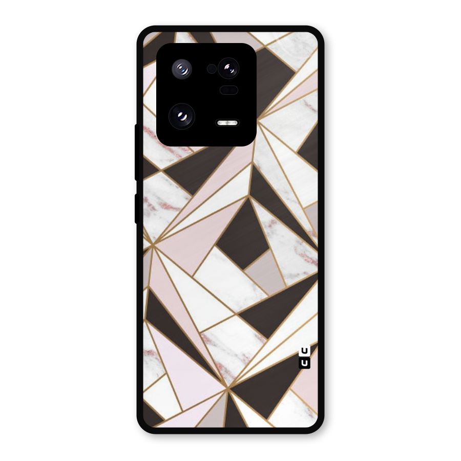Abstract Corners Metal Back Case for Xiaomi 13 Pro