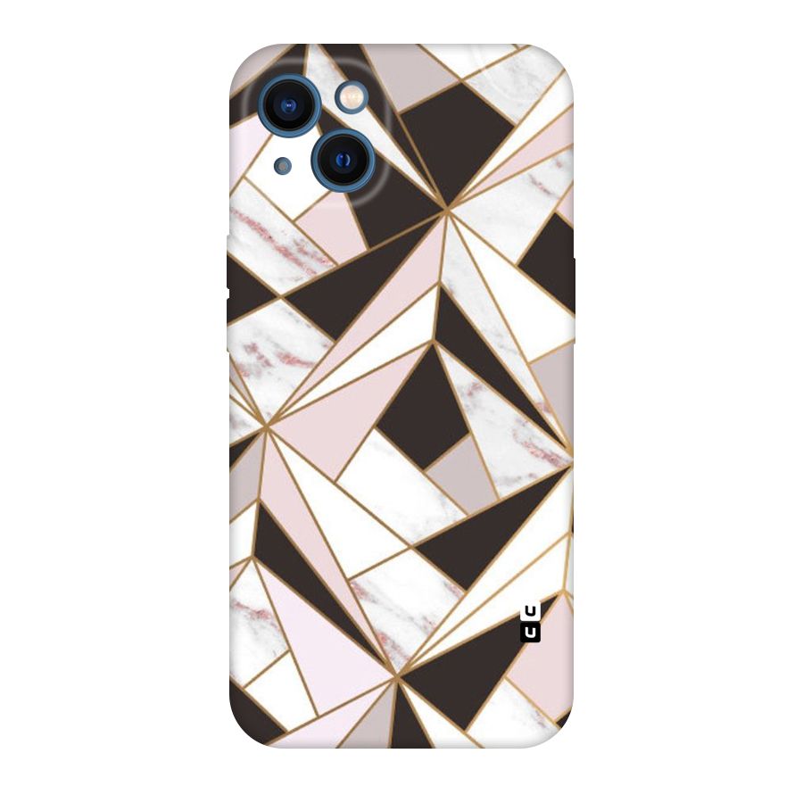 Abstract Corners Original Polycarbonate Back Case for iPhone 13