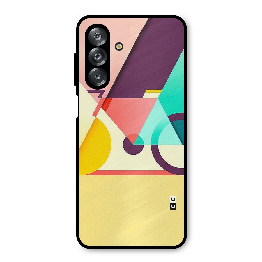 Abstract Cycle Metal Back Case for Galaxy A26