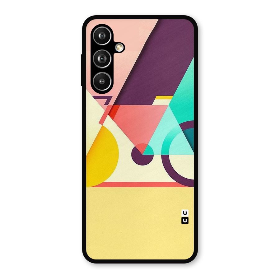 Abstract Cycle Metal Back Case for Galaxy F54