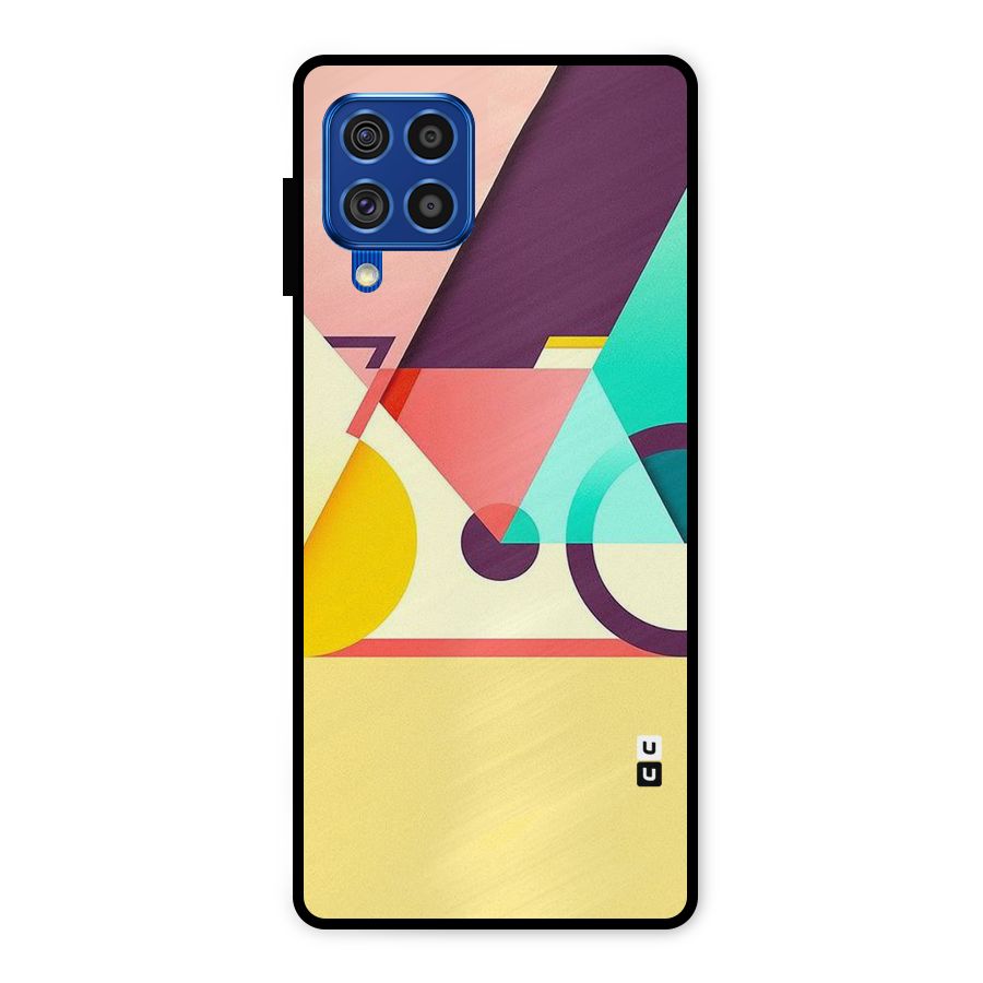 Abstract Cycle Metal Back Case for Galaxy F62