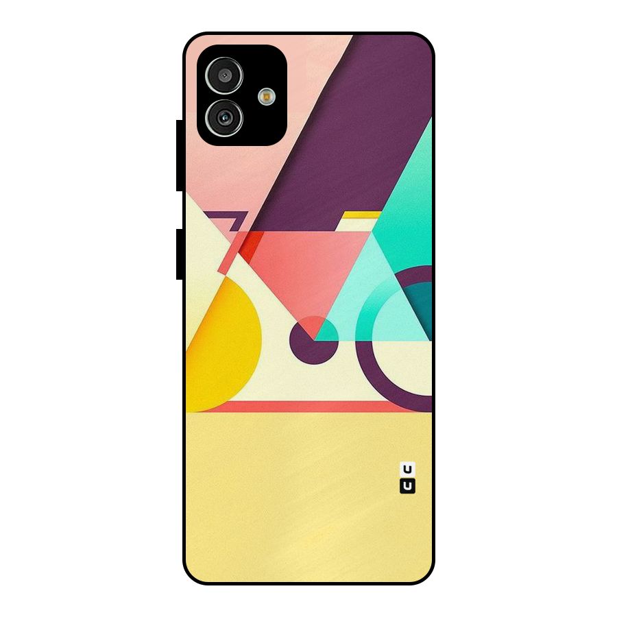 Abstract Cycle Metal Back Case for Galaxy M13 5G