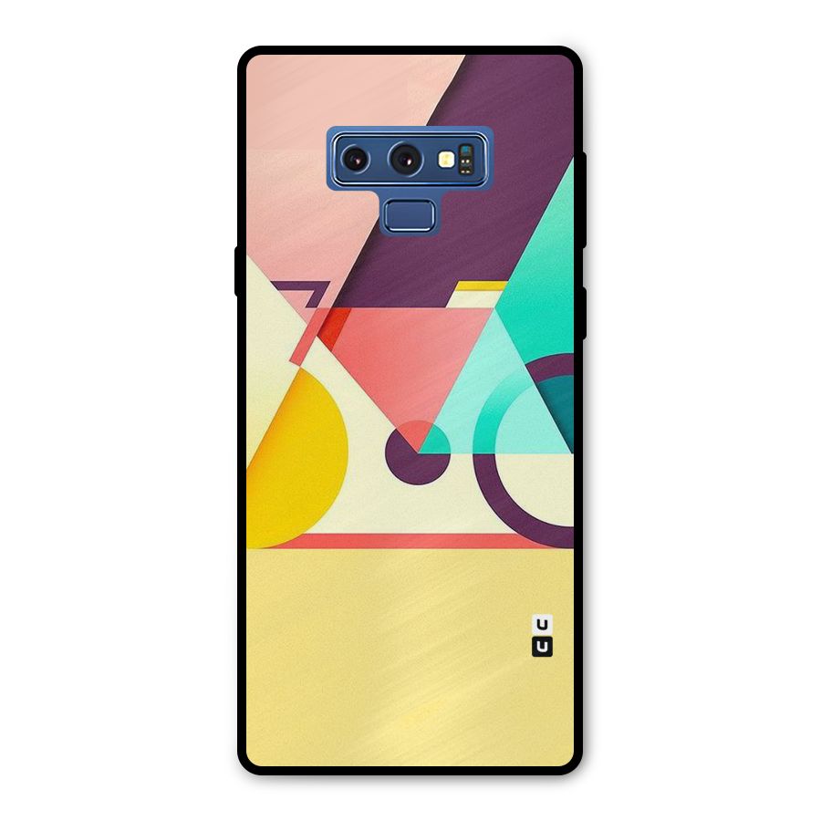 Abstract Cycle Metal Back Case for Galaxy Note 9
