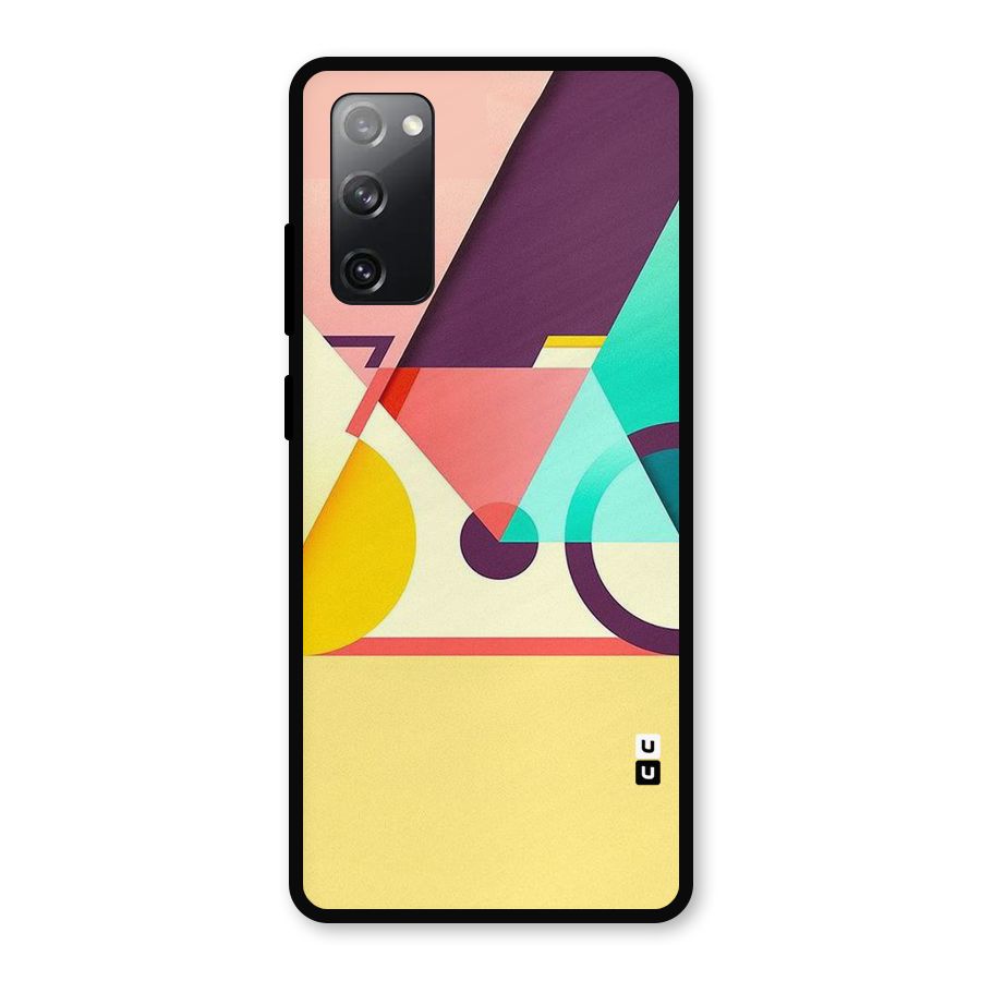 Abstract Cycle Metal Back Case for Galaxy S20 FE 5G