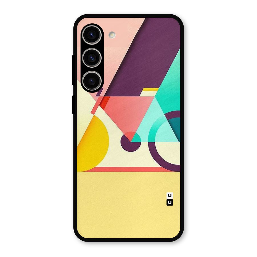 Abstract Cycle Metal Back Case for Galaxy S23 Plus