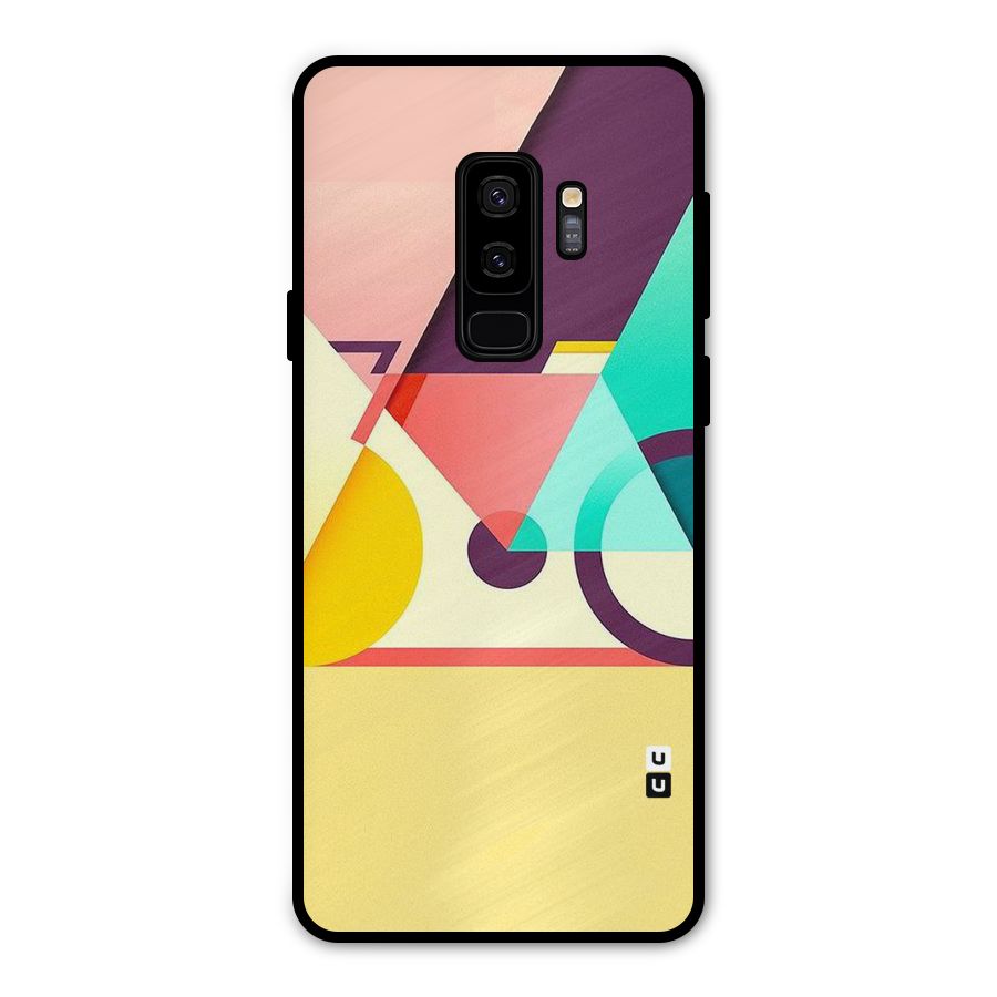 Abstract Cycle Metal Back Case for Galaxy S9 Plus