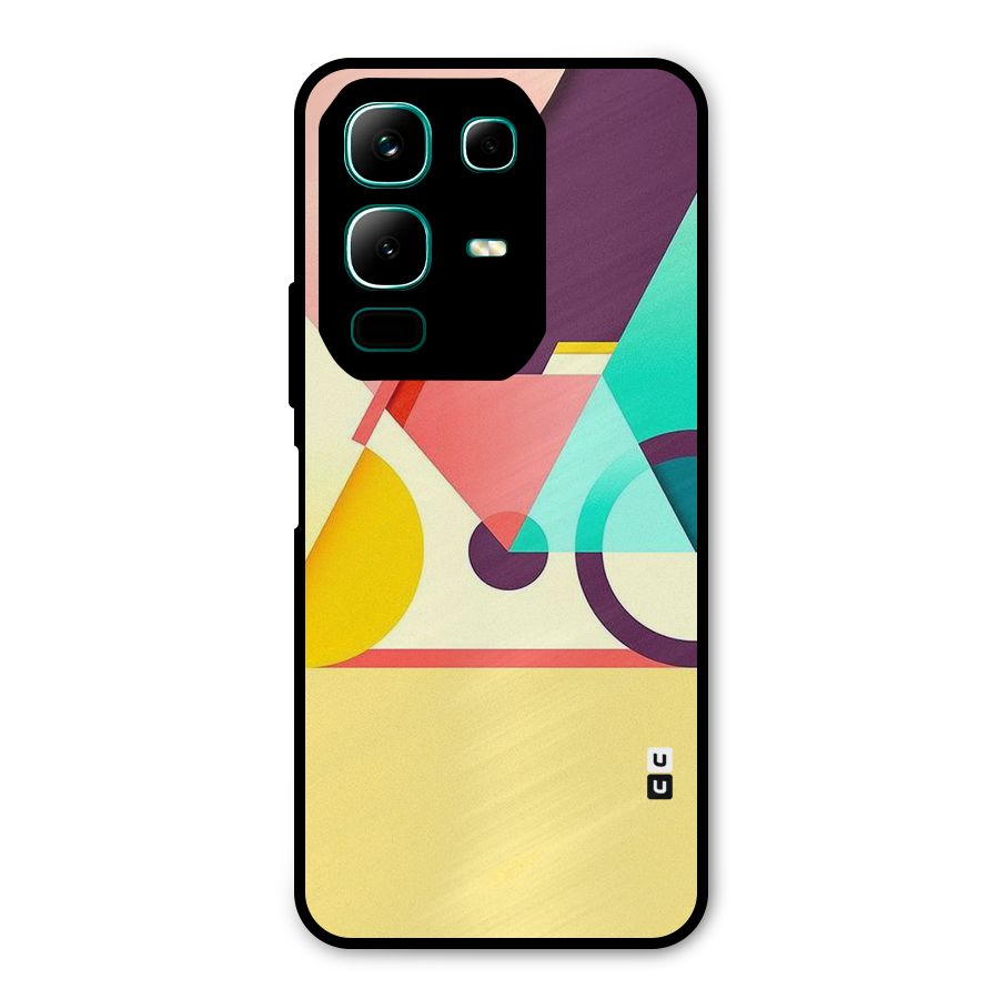 Abstract Cycle Metal Back Case for Infinix Note 50x