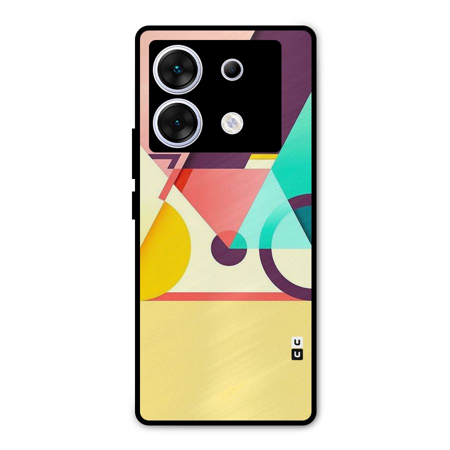 Abstract Cycle Metal Back Case for Infinix Zero 30 5G