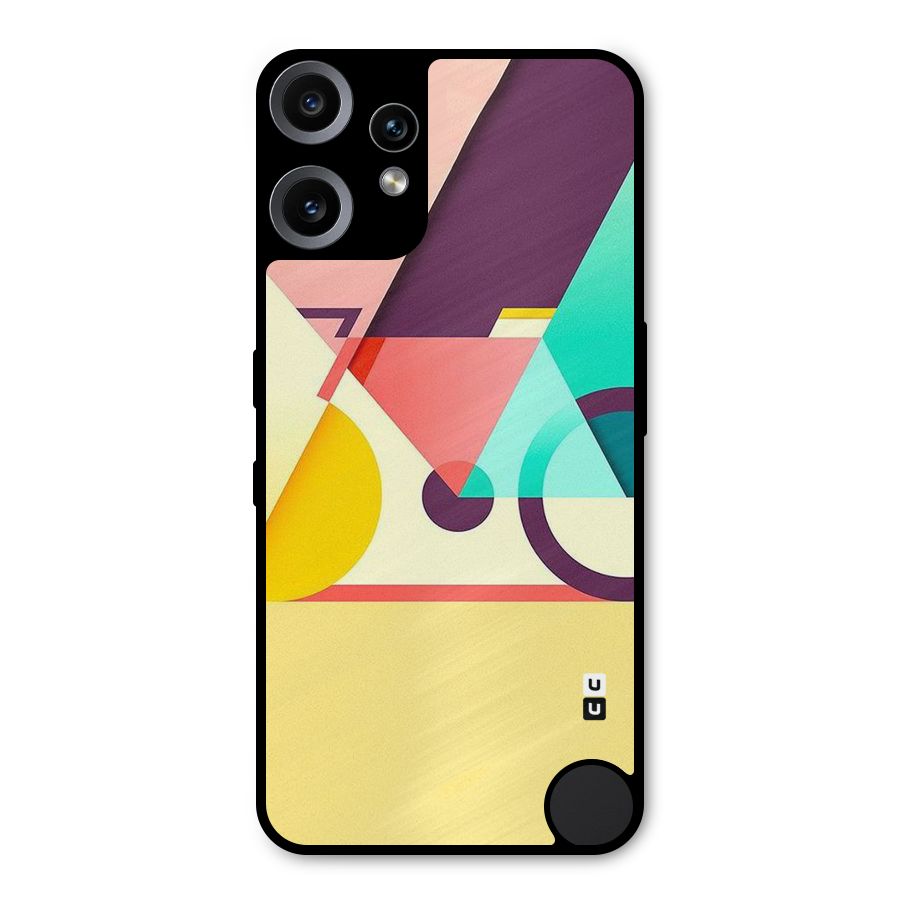 Abstract Cycle Metal Back Case for Nothing CMF Phone 2 Pro