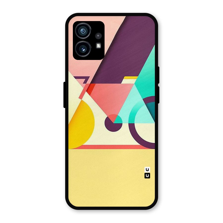 Abstract Cycle Metal Back Case for Nothing Phone 1