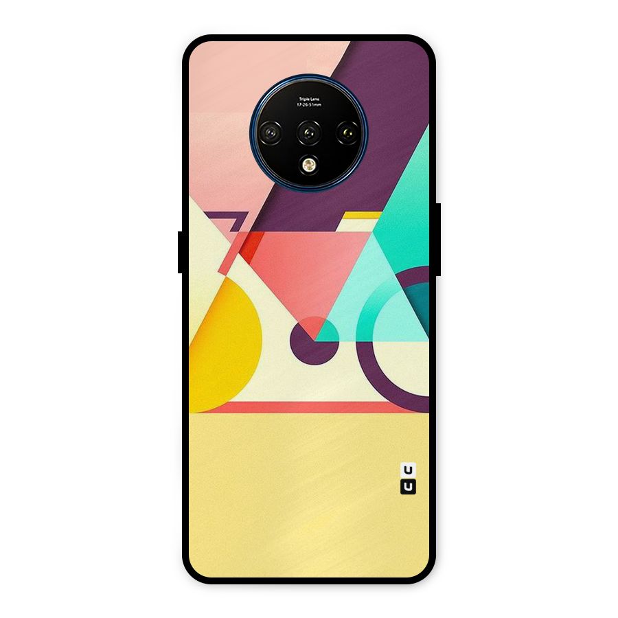 Abstract Cycle Metal Back Case for OnePlus 7T