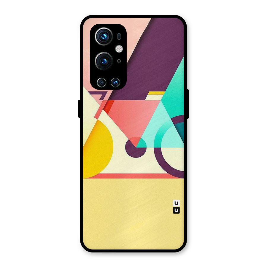 Abstract Cycle Metal Back Case for OnePlus 9 Pro