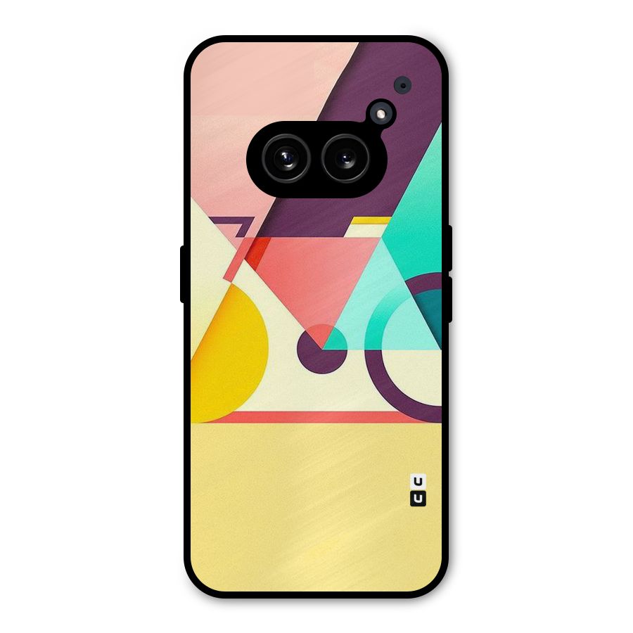 Abstract Cycle Metal Back Case for Nothing Phone 2a
