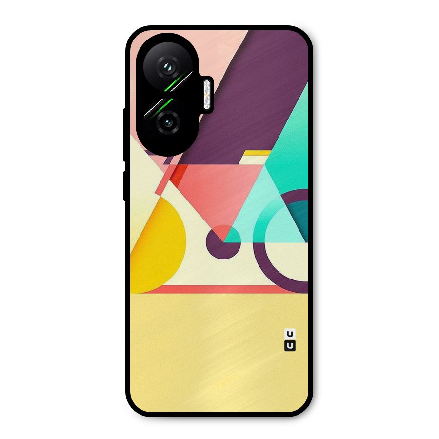 Abstract Cycle Metal Back Case for Poco F7