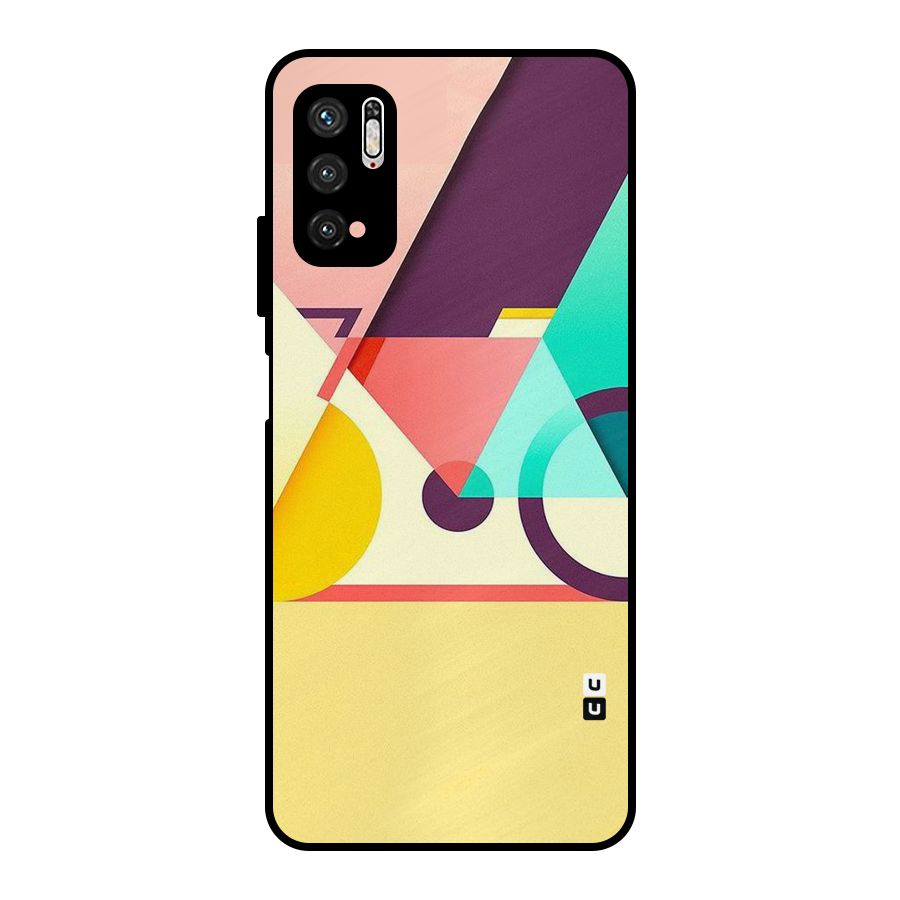 Abstract Cycle Metal Back Case for Poco M3 Pro 5G