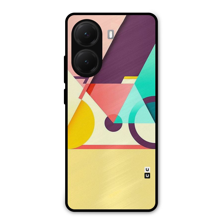 Abstract Cycle Metal Back Case for Poco X7 Pro