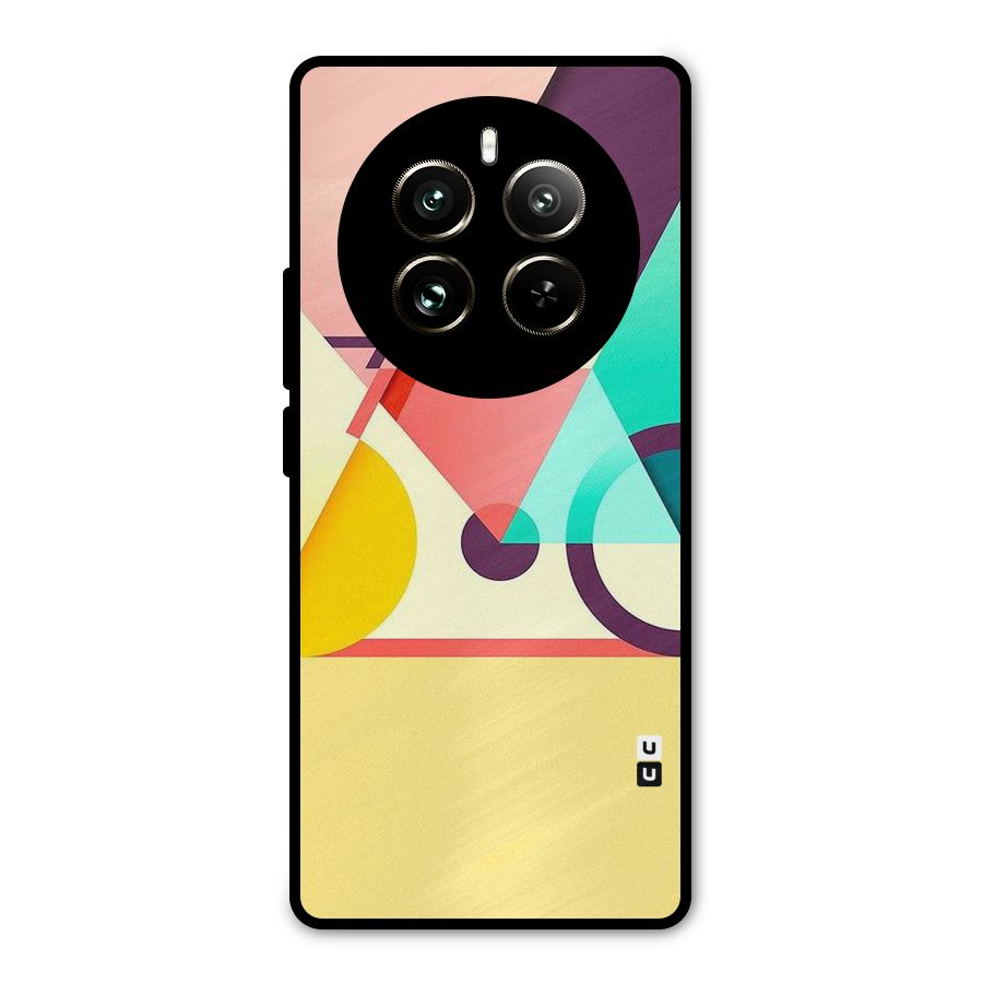 Abstract Cycle Metal Back Case for Realme 12 Pro