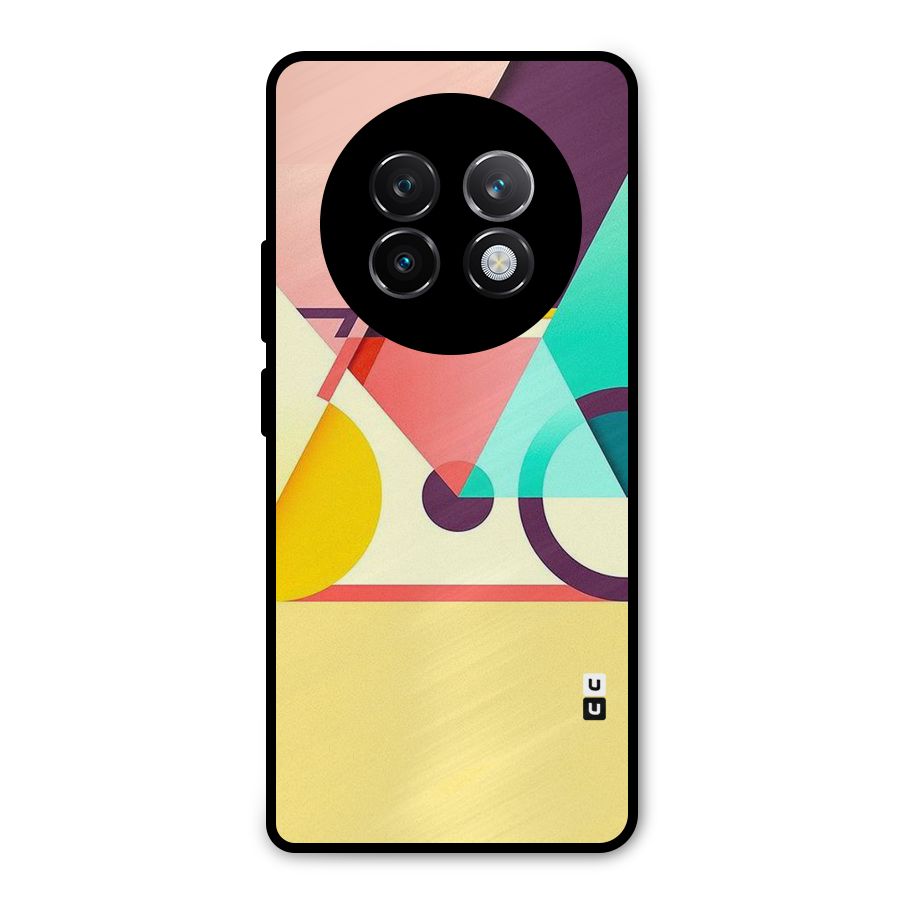 Abstract Cycle Metal Back Case for Realme 13 Plus